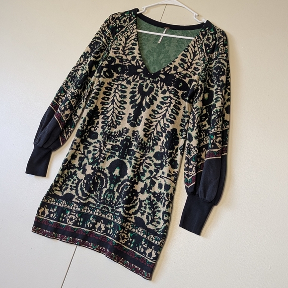 Free People Womens Music & Lyrics Mini Dress Size XS - Picture 2 of 8